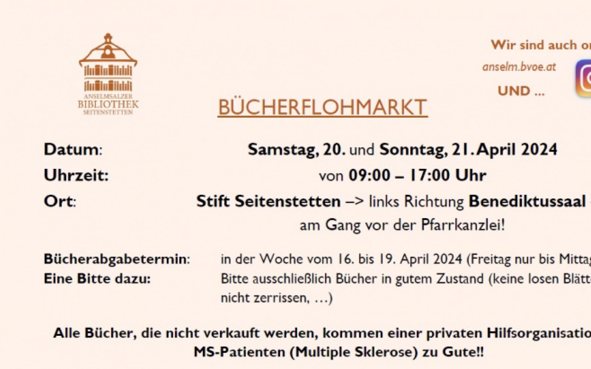Bücherflohmarkt 2024